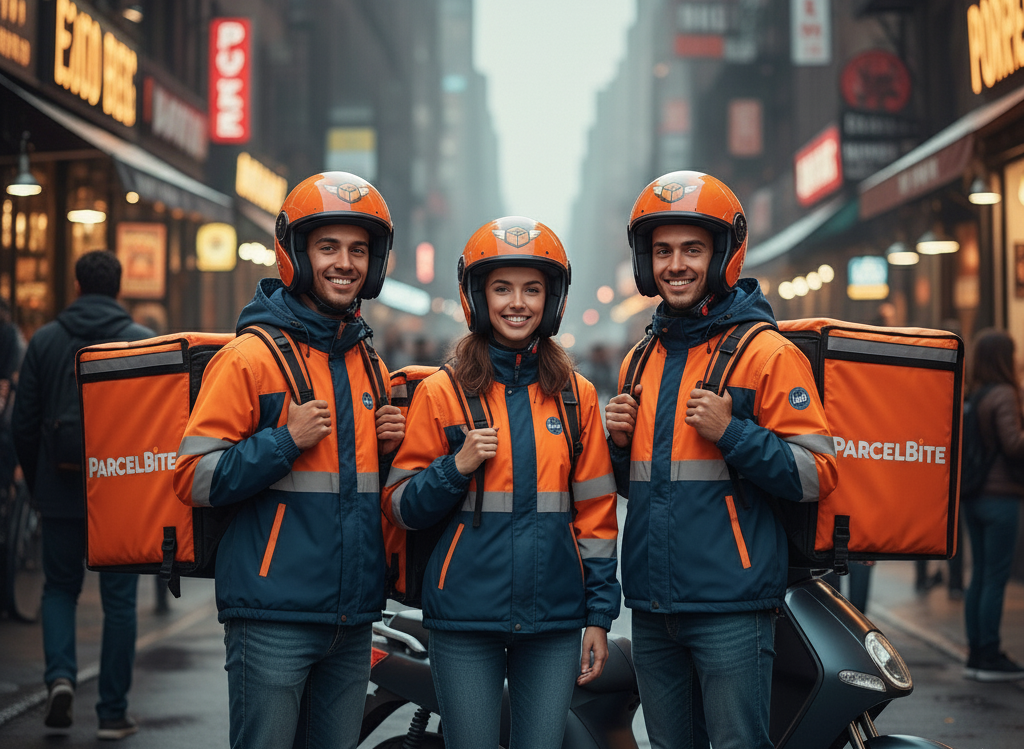 Our team working together